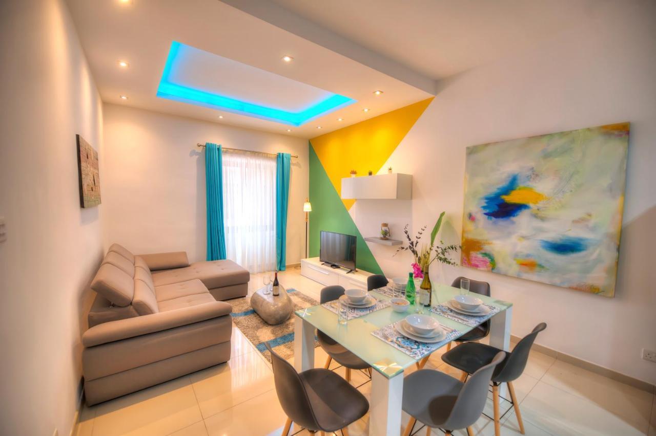 Spacious And Beautifully Furnished 3 Bedrooms/3Bathrooms Apartment With 2 Balconies Wvid1-1 Gzira Exterior photo