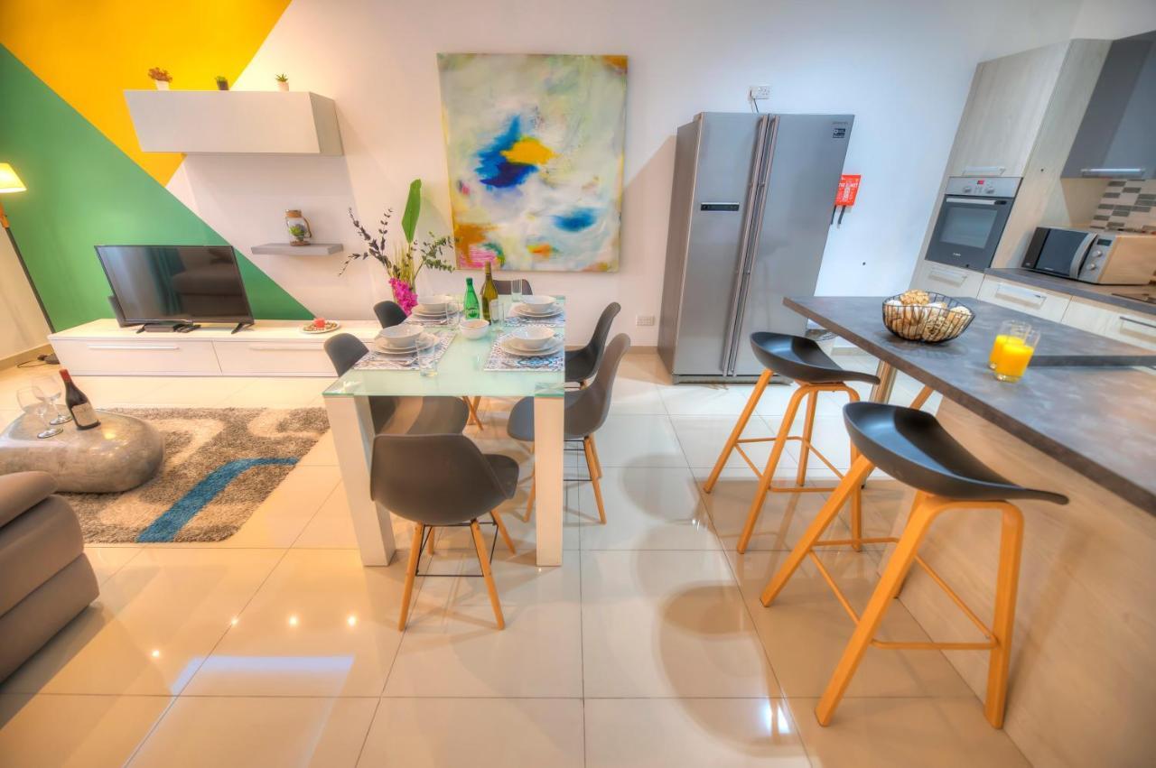 Spacious And Beautifully Furnished 3 Bedrooms/3Bathrooms Apartment With 2 Balconies Wvid1-1 Gzira Exterior photo