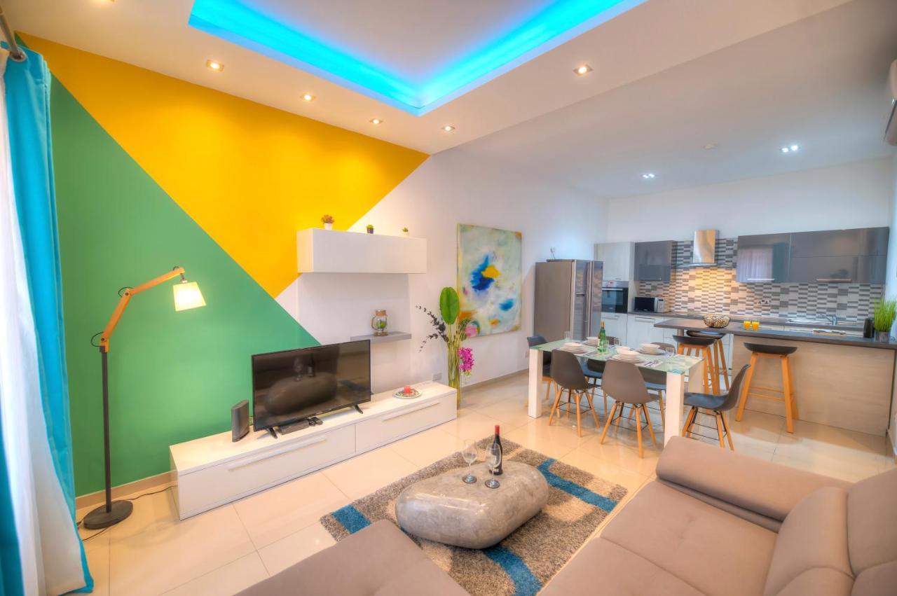 Spacious And Beautifully Furnished 3 Bedrooms/3Bathrooms Apartment With 2 Balconies Wvid1-1 Gzira Exterior photo