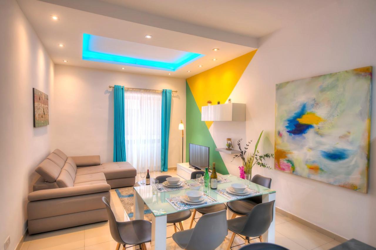 Spacious And Beautifully Furnished 3 Bedrooms/3Bathrooms Apartment With 2 Balconies Wvid1-1 Gzira Exterior photo